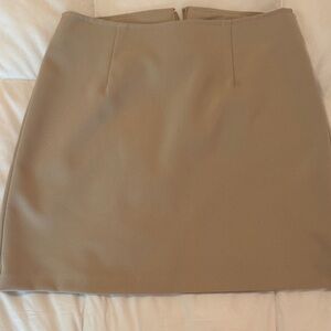 XOXO Women's Mid Length Pencil Skirt in Tan Size 5